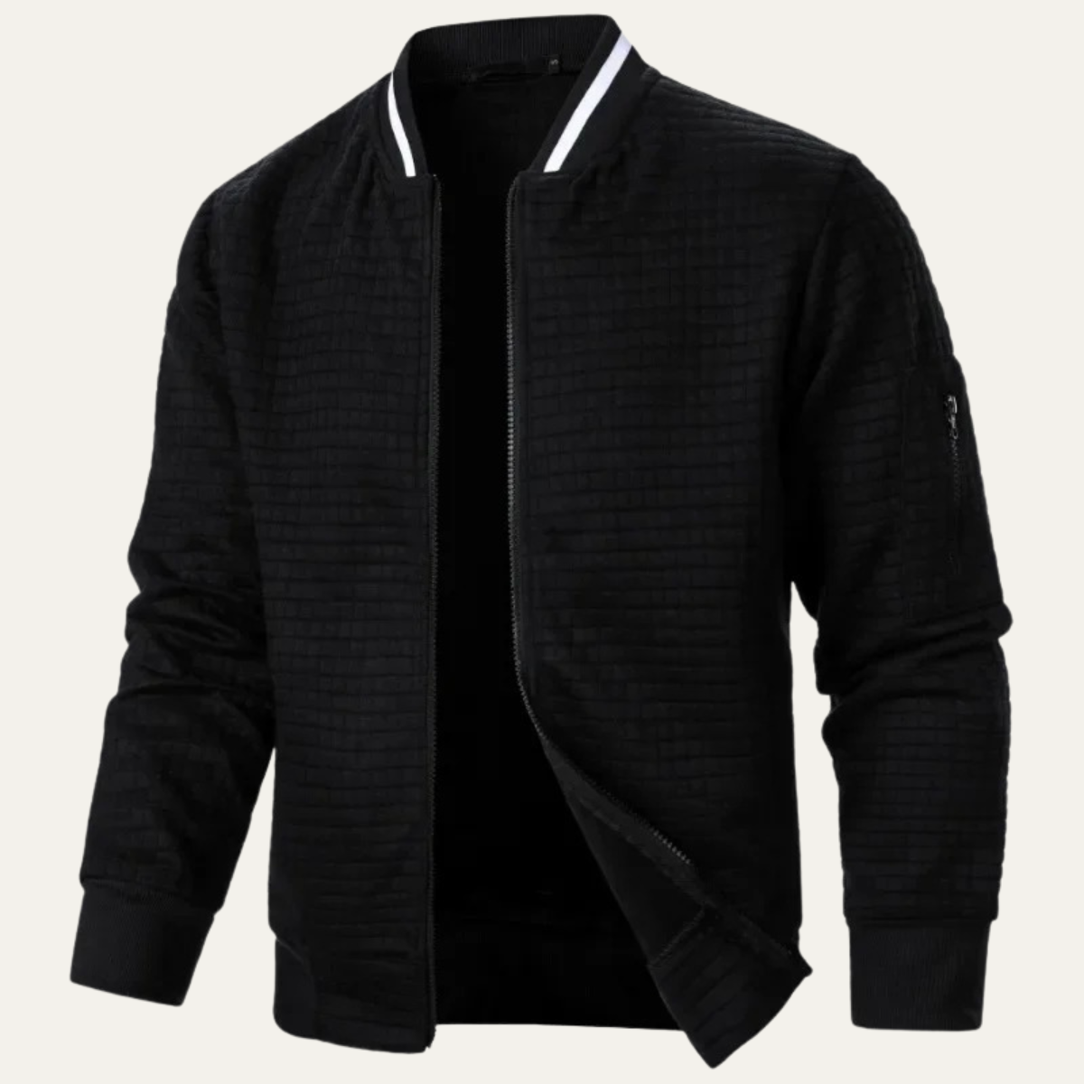 Men's Lightweight Quilted Bomber Jacket