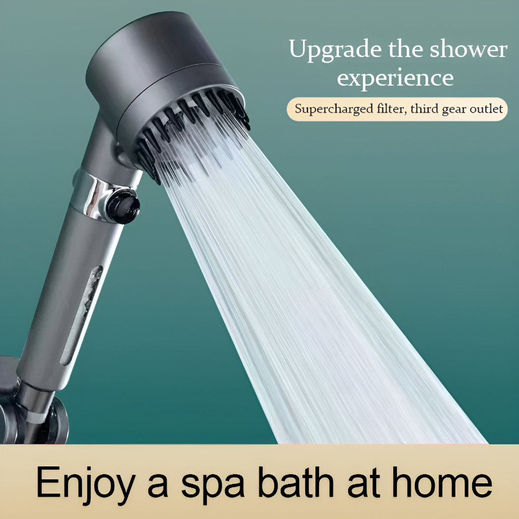 AquaTune Water Saving Shower Head - VibreMode