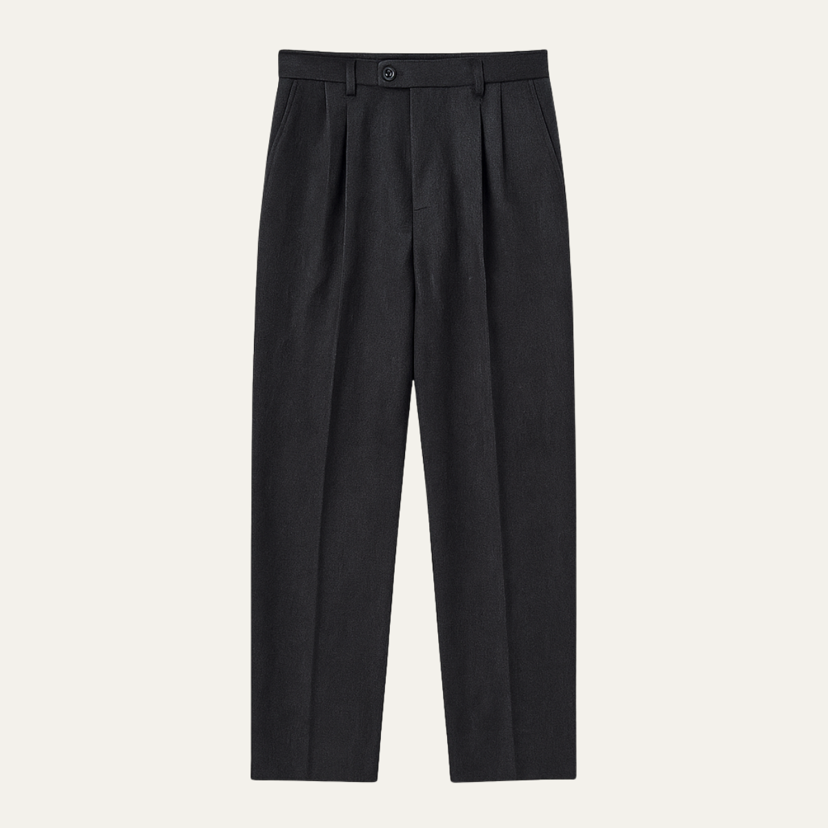 Men's Classic Pleated Tailored Pants - VibreMode