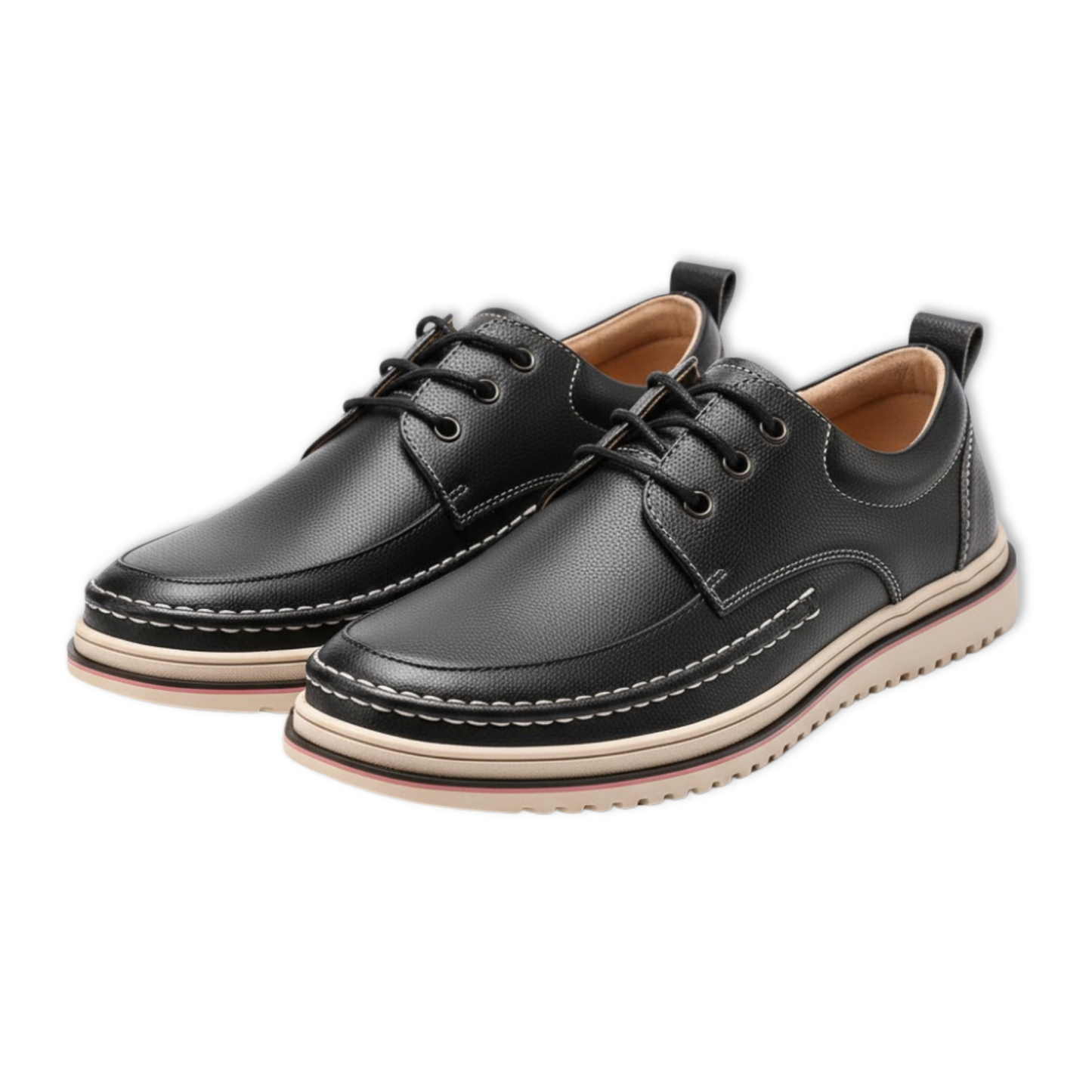 Authentic Leather Slip On Shoes