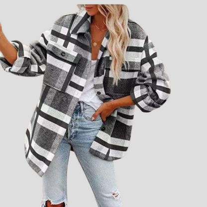 Women's Plaid Flannel Shirt