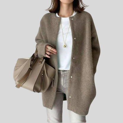 Women's Cardigan Refined Knit Layer
