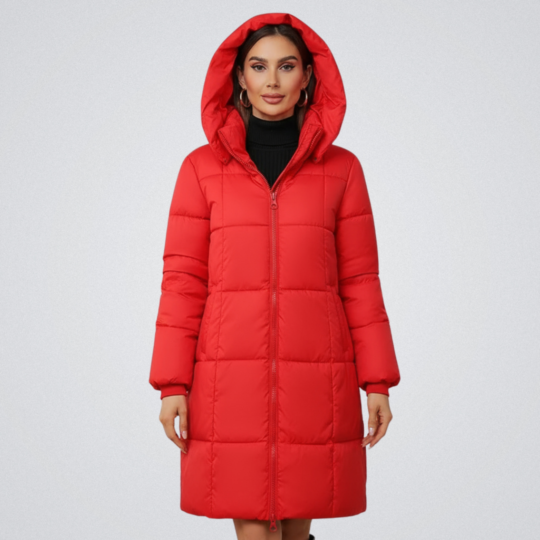 Warm Oversized Down Filled Parka Coat
