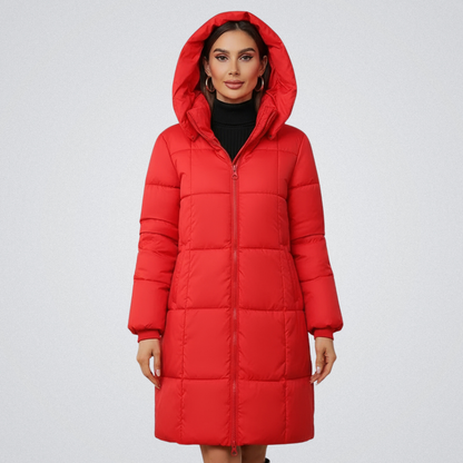 Warm Oversized Down Filled Parka Coat