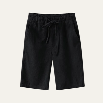 Men's Linen Beach Shorts Lightweight