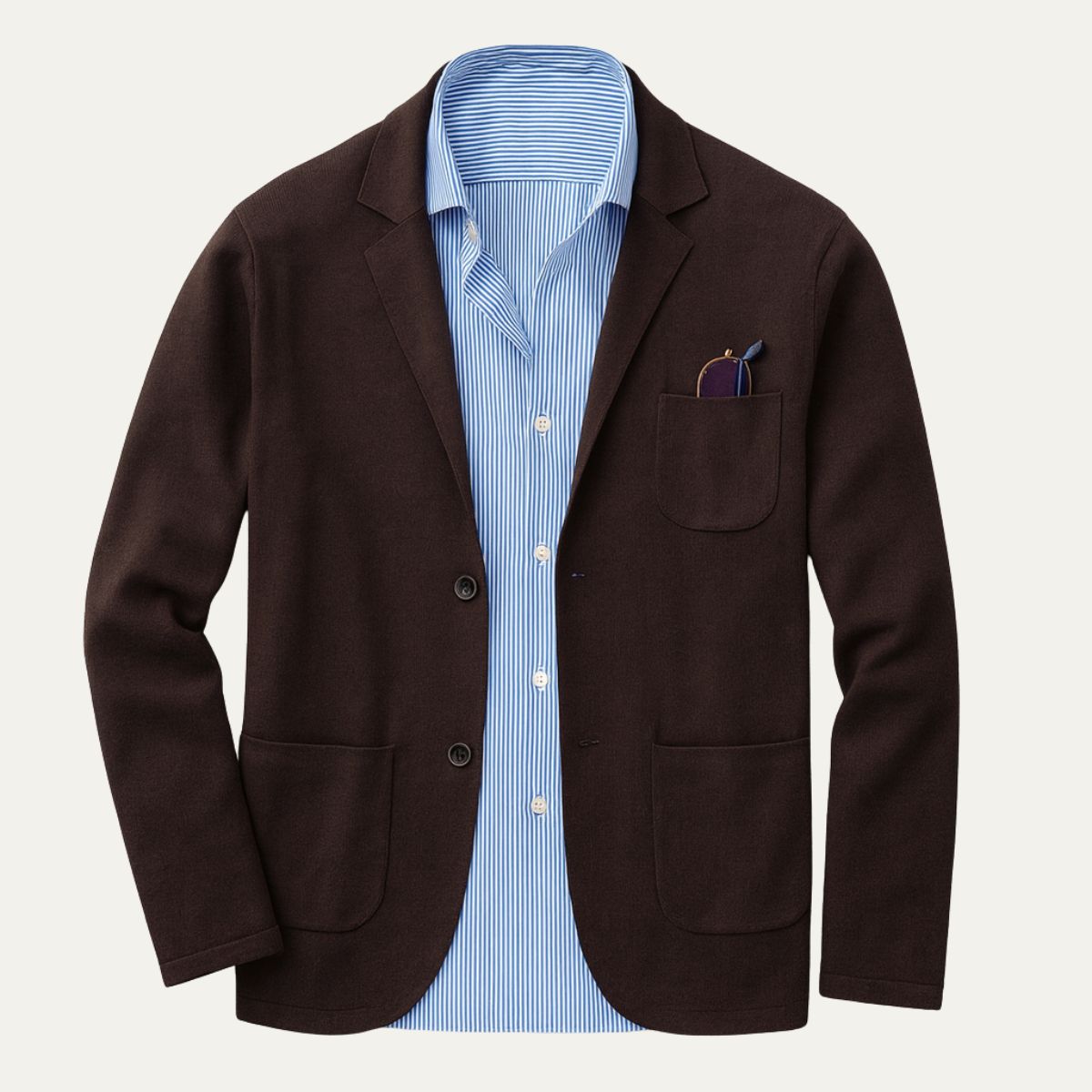 Men's Linen Blazer Formal Wedding Guest