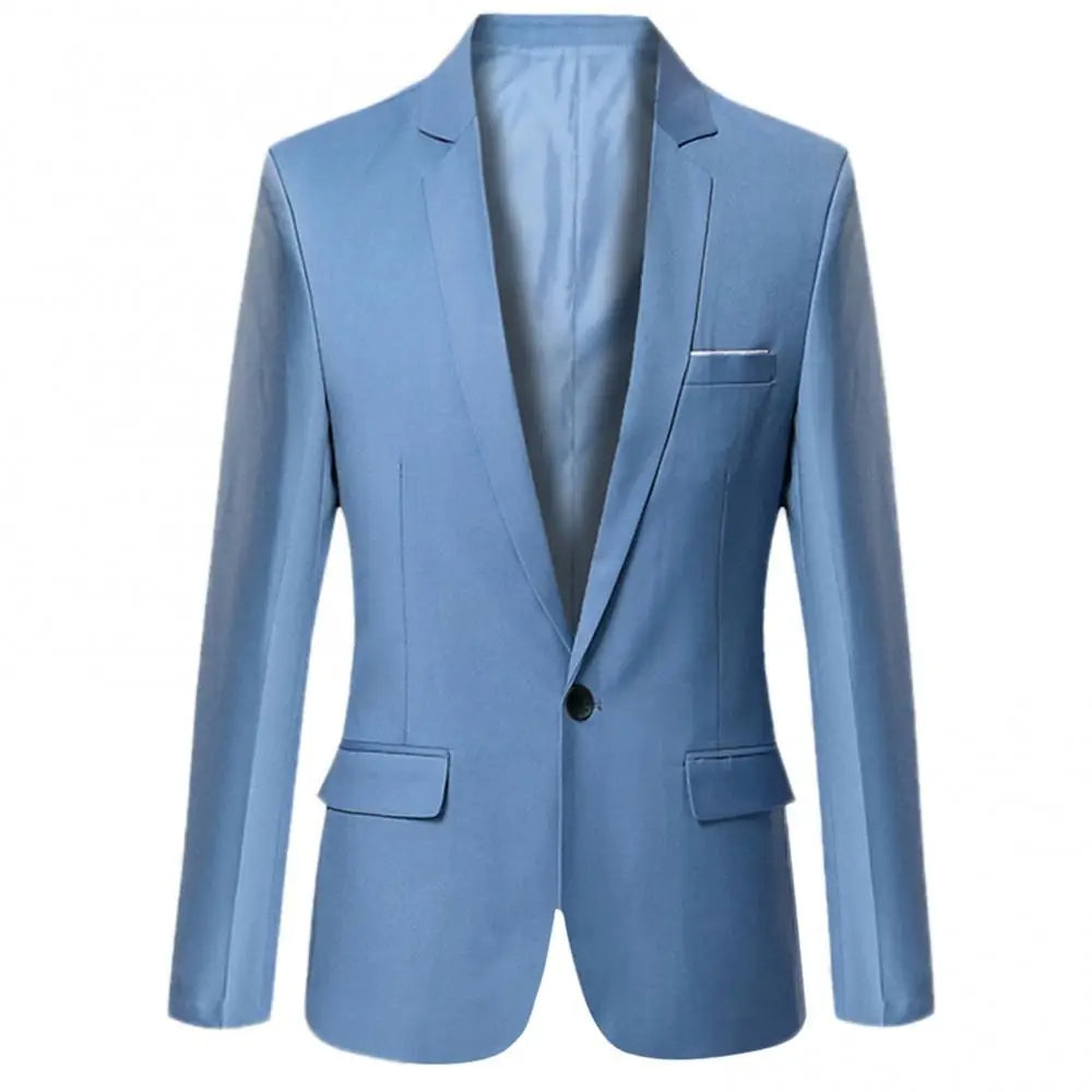 Men's Slim Fit Business Blazer - VibreMode
