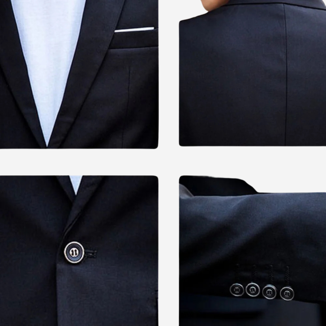 Men's 2-Piece Suit Wool - VibreMode