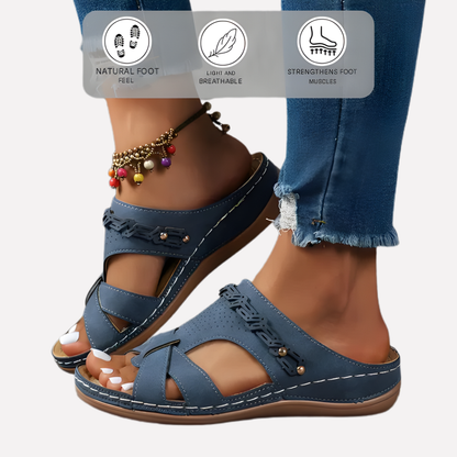Women's Summer Wedge Flip Flops - VibreMode