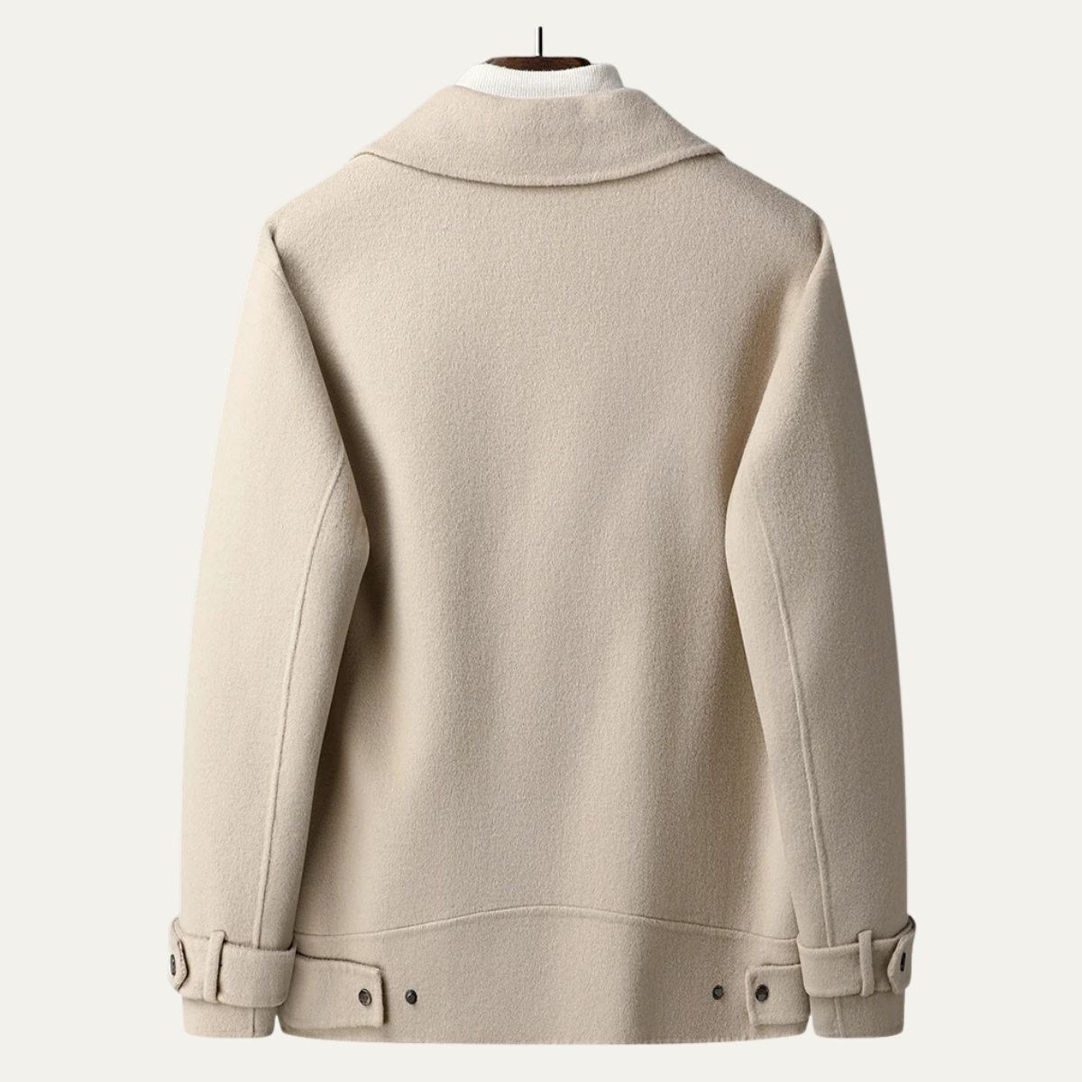 Men's Wool Blend Double Breasted Peacoat