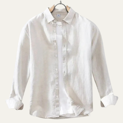 Men's Classic Linen Cotton Shirt