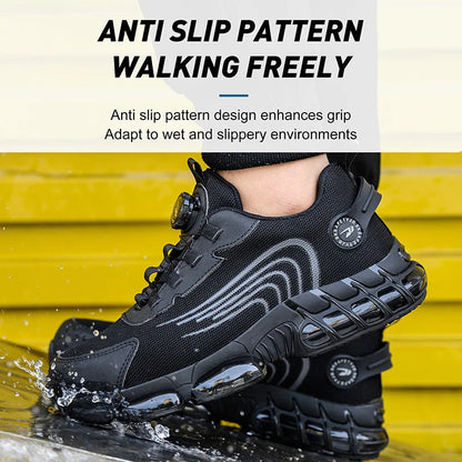 Men's Lace-Up Work Shoes Balance Design
