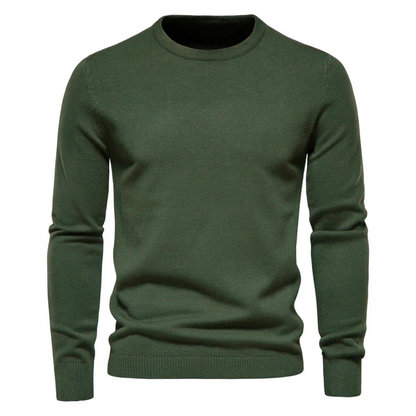 Men's Long Sleeve Sweater Solid