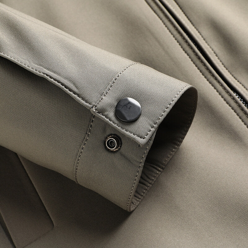 Men's Leather Boris Jacket → Classic Mens Biker Jacket