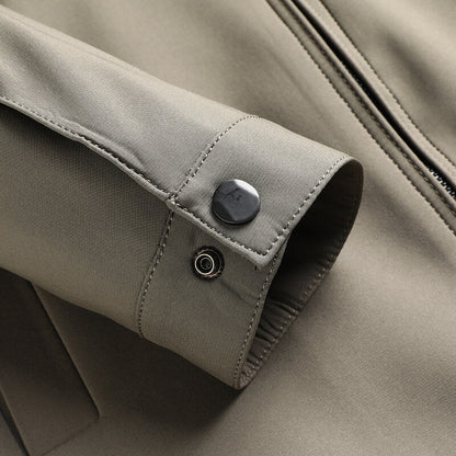 Men's Leather Boris Jacket → Classic Mens Biker Jacket