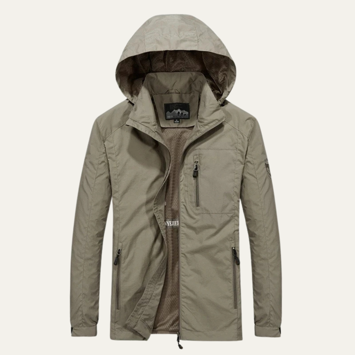 Waterproof Hooded Windbreaker Jacket
