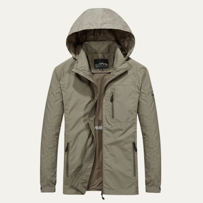 Waterproof Hooded Windbreaker Jacket