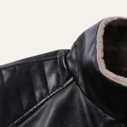 Men's Thick Fleece Lined Warm Zip Jacket