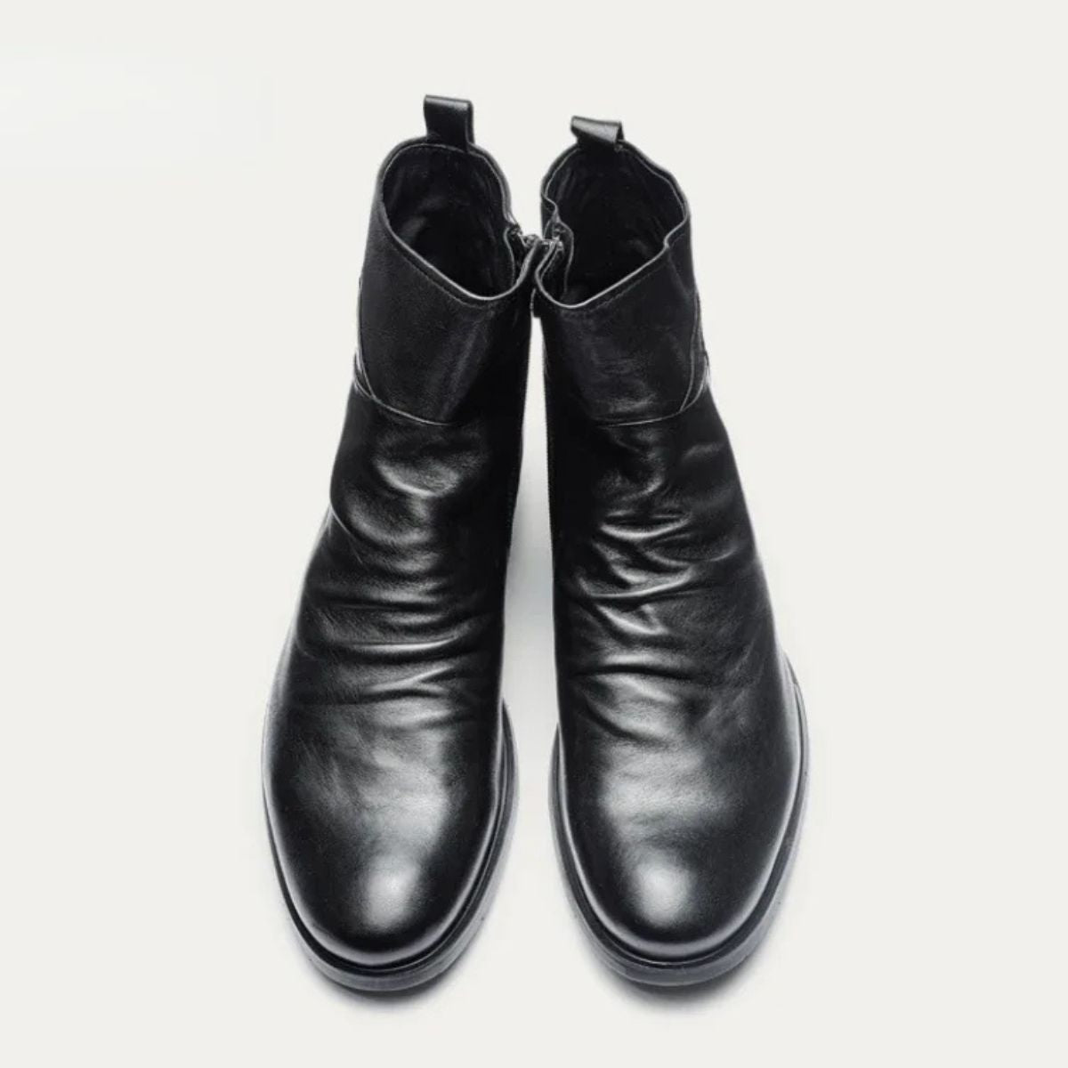 Men's Leather Chelsea Boots Handmade Black