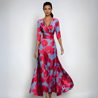Beautiful Long Floral Sundress - VibreMode