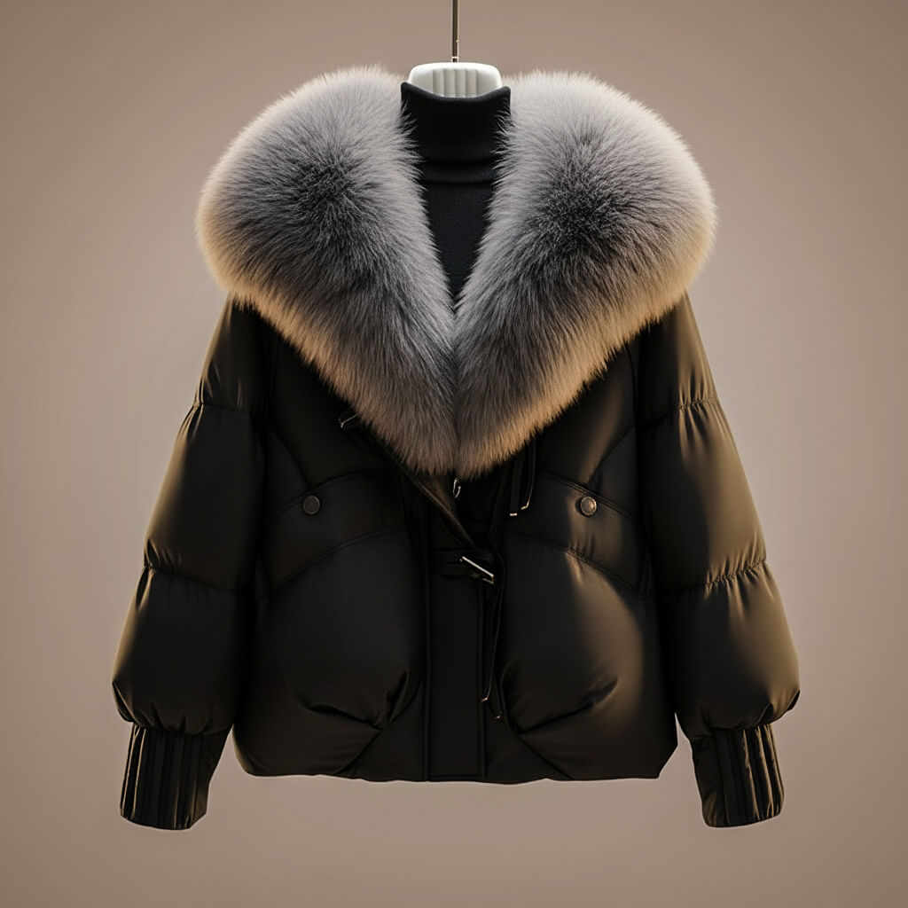 Luxurious Faux Fur Winter Jacket