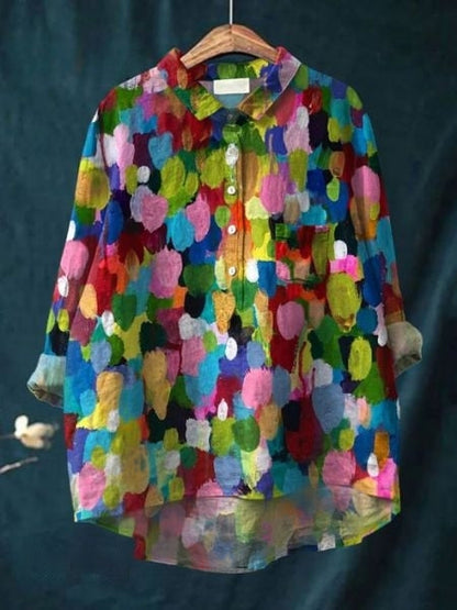 Lovely Flower Women's Blouse