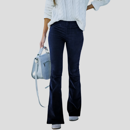 Women's Corduroy High Waist Pants