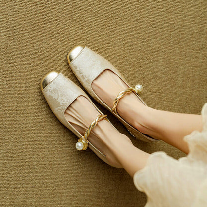 Comfortable Mary Jane Flat Shoes