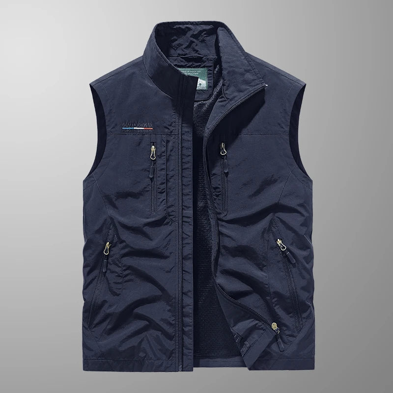Men's Multi-Pocket Vest Breathable