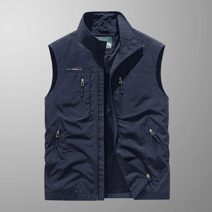 Men's Multi-Pocket Vest Breathable