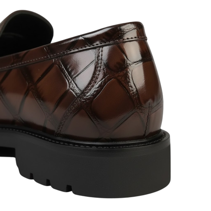 Classic Slip On Leather Loafer Shoes