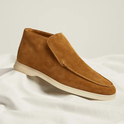 Marceli Men's Suede Loafers Chukka Brown