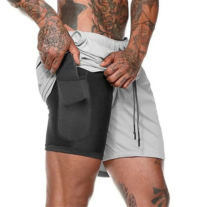 Men's 2-In-1 Sport Shorts Performance Comfort