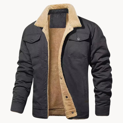 Stylish Bomber Leather Jacket
