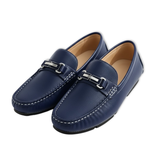 Premium Leather Comfort Driving Shoes - VibreMode