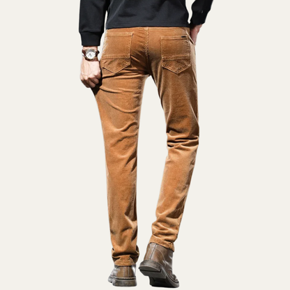Men's Slim Fit Corduroy Casual Pants