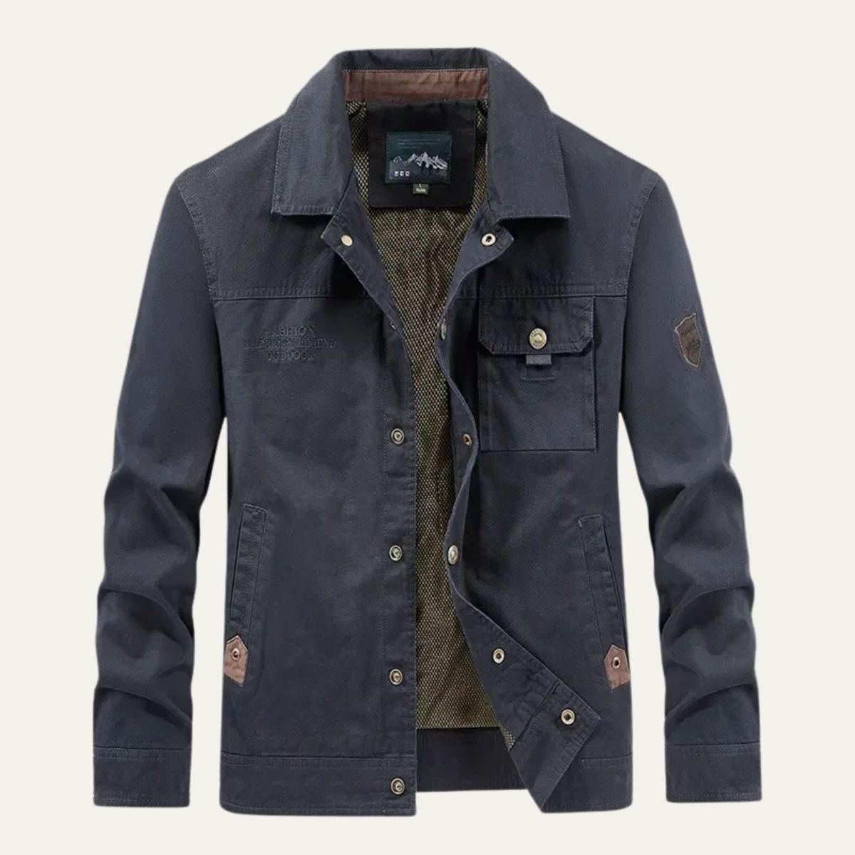 Men's Tactical Cargo Jacket Waterproof Multi-Pocket - VibreMode