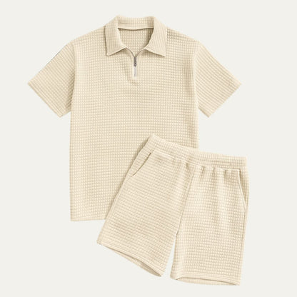 Men's Polo Shorts Set
