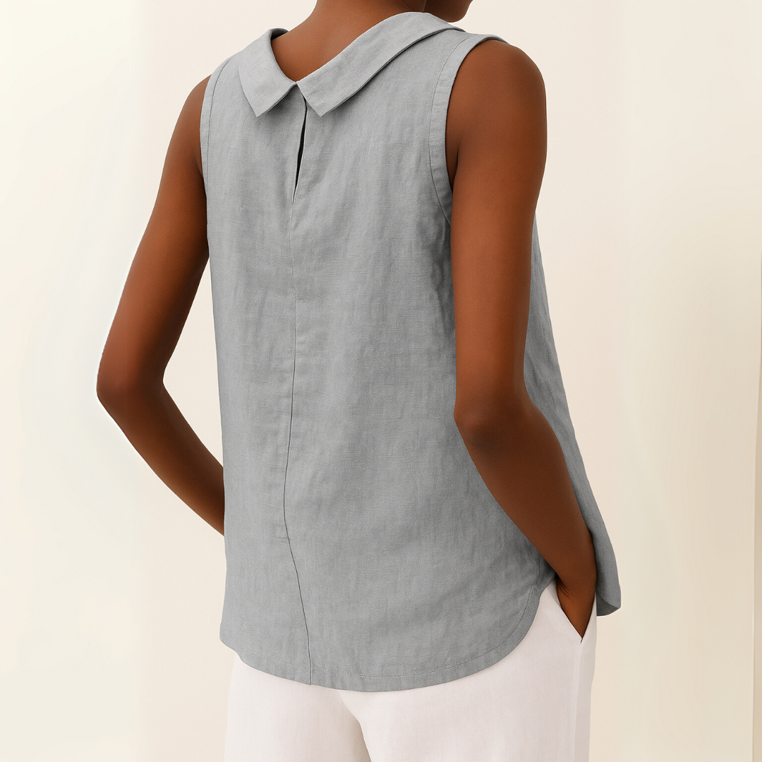 Tank Style Round Neck Women's Top
