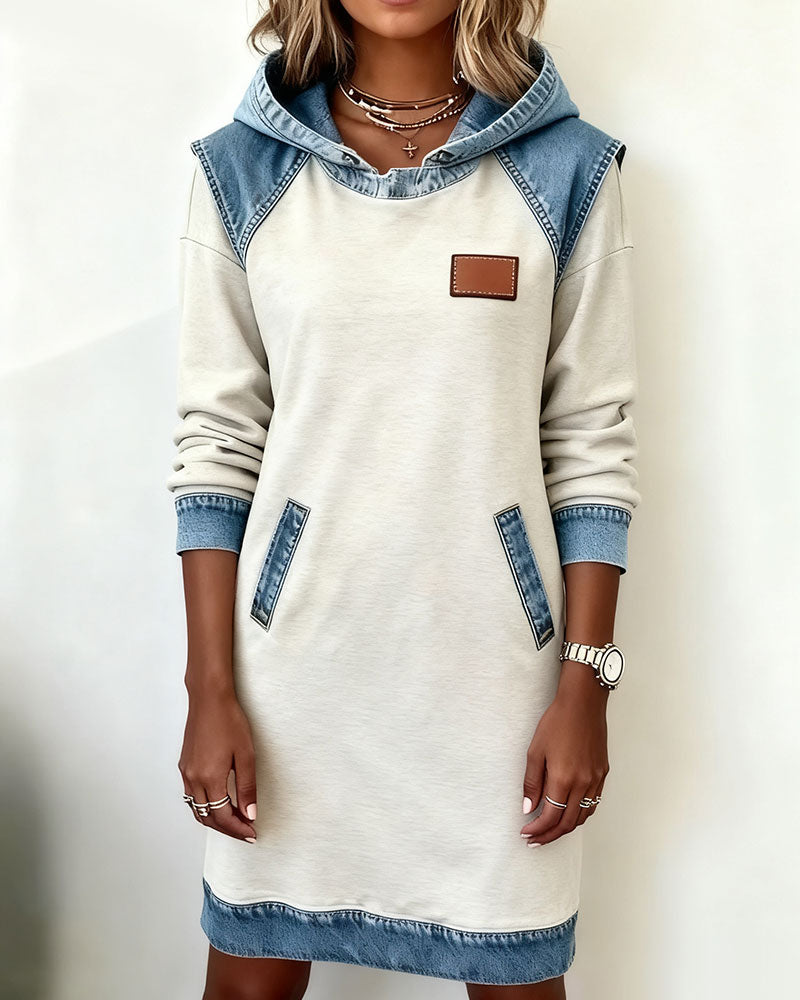 Fashionable Blue Jeans Dress