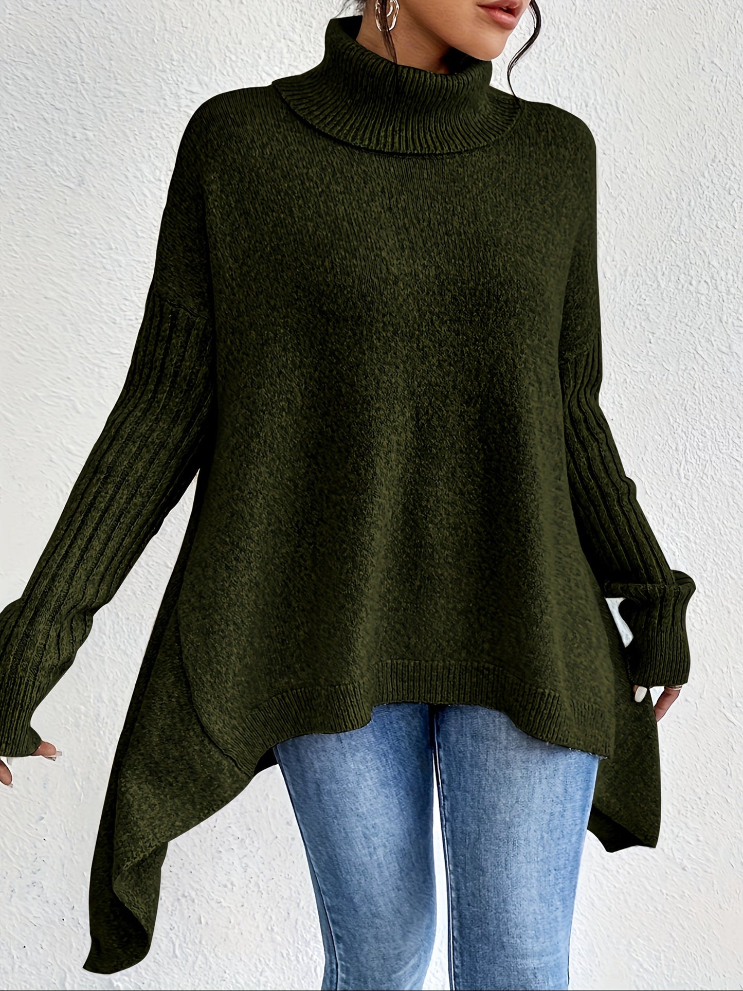 Soft Knitted Pullover Sweater