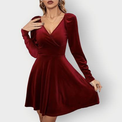 Luxurious Soft Skater Dress - VibreMode