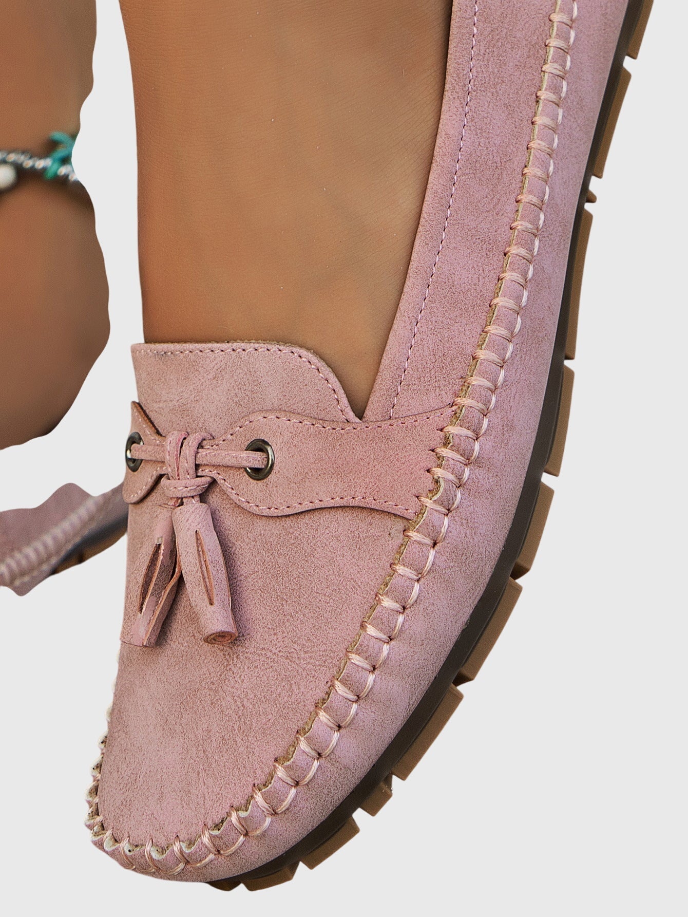 Cozy Slip On Leather Loafers