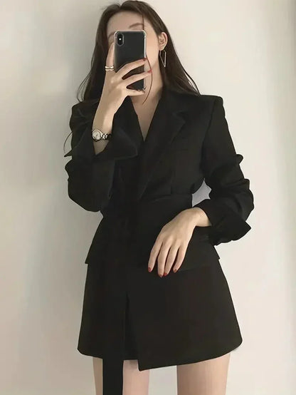 Women's Blazer Coat Wool Versatile