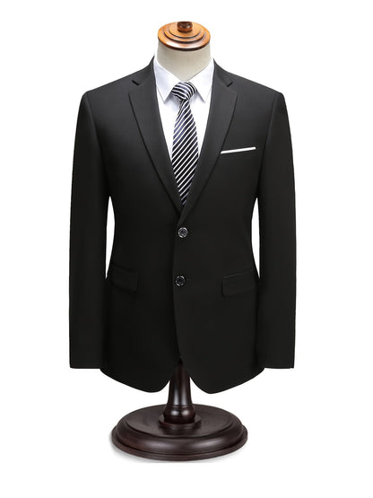 Men's Single Breasted Suit Notch Lapel