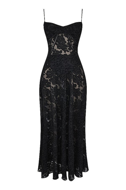 Women's Elegant Maxi Dress Flowy Design