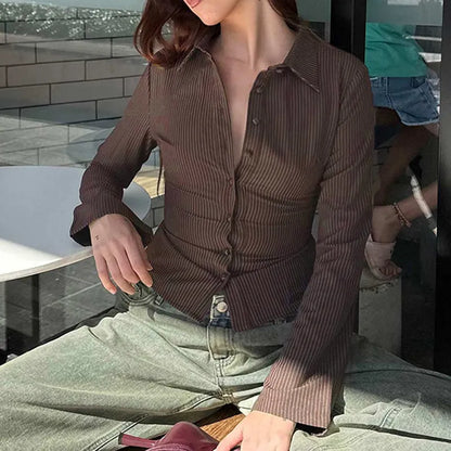 Women's Retro Blouse Elegant Cut