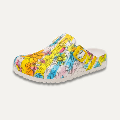 Comfortable Women's Slip On Nurse Clogs Lightweight Work Shoes