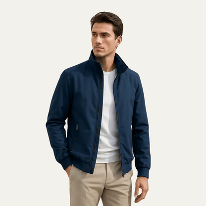 Men's Lightweight Bomber Jacket Zip Up Casual