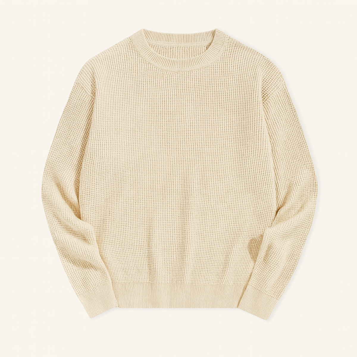 Men's Knit Sweater Casual Crew Neck - VibreMode
